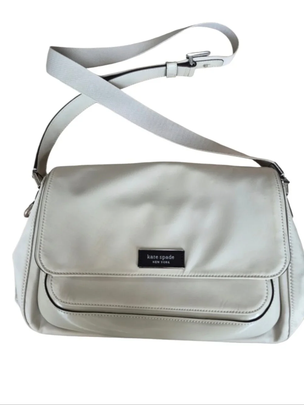 Kate Spade New York Cream/Ivory Messenger Bag